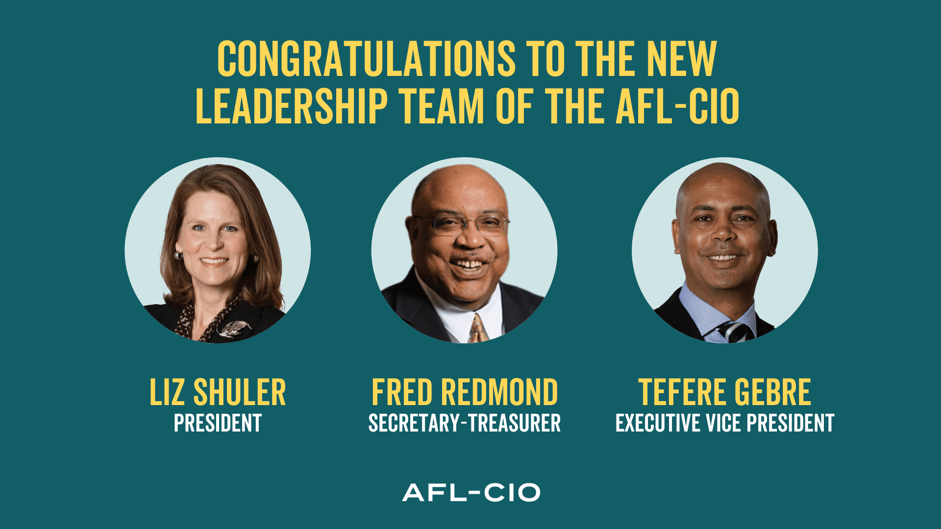 New AFL-CIO Leadership