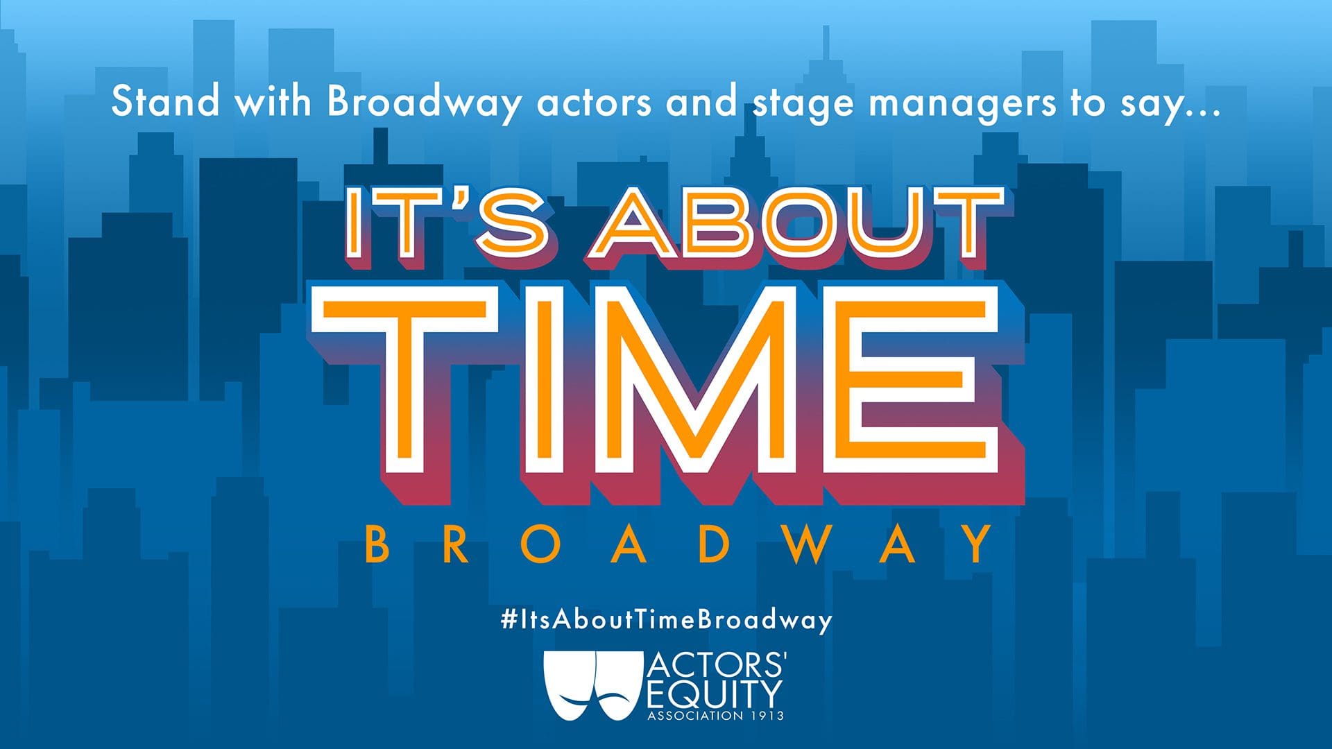 Stand with Broadway actors