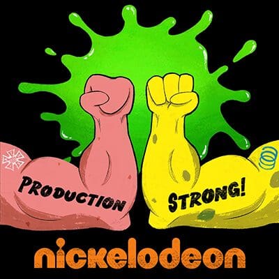 Nickelodeon workers are production strong