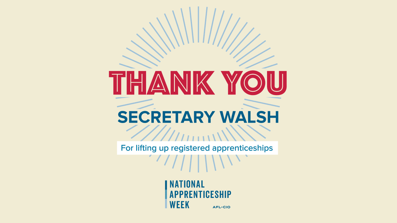 Thank you, Secretary Walsh